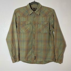 Wrangler Retro, Plaid Snap Shirt Long Sleeve. Size XL(14/16) Excellent condition